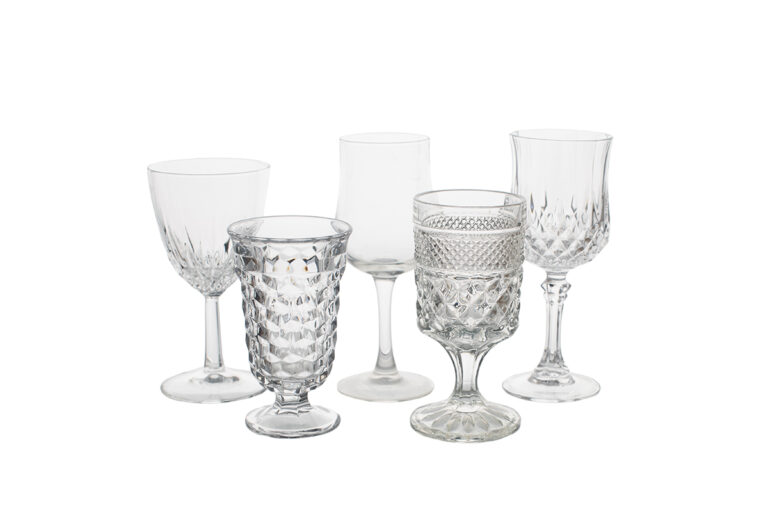 Small Clear Goblets